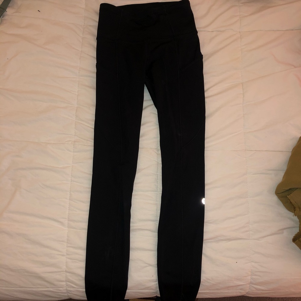 LULULEMON size 0 full length black leggings